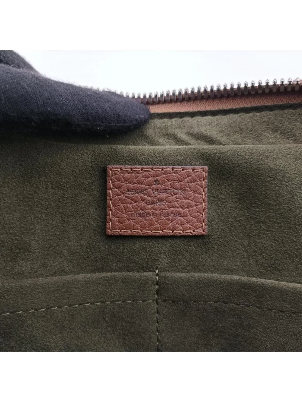Louis Vuitton Alma Briefcase MM Abanu Taurillon Leather
